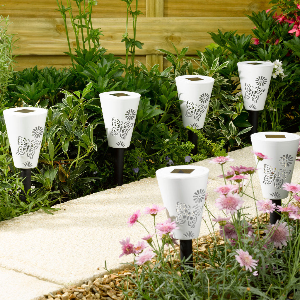 Silhouette Butterfly Stake ⸱ solárne svietidlo