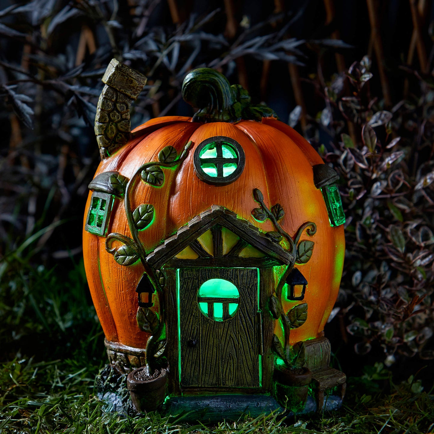 Humpkin House ⸱ solárna dekorácia