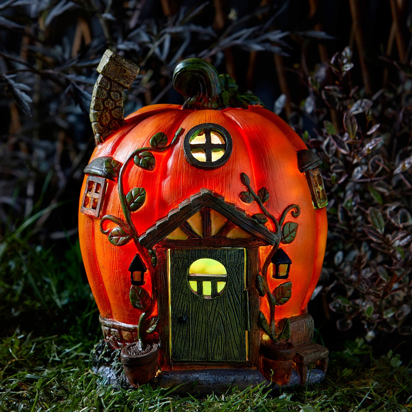 Humpkin House ⸱ solárna dekorácia