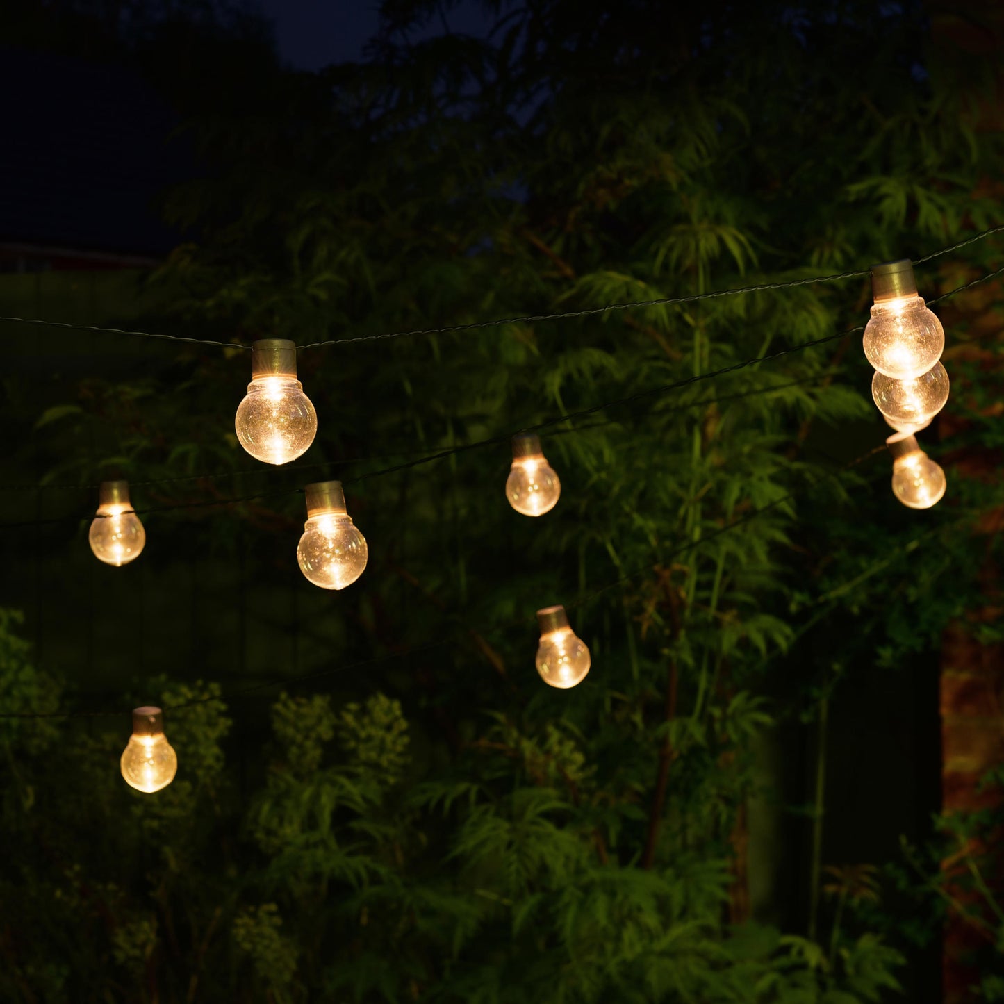 20 Festoon Lights ⸱ solárna svetelná reťaz