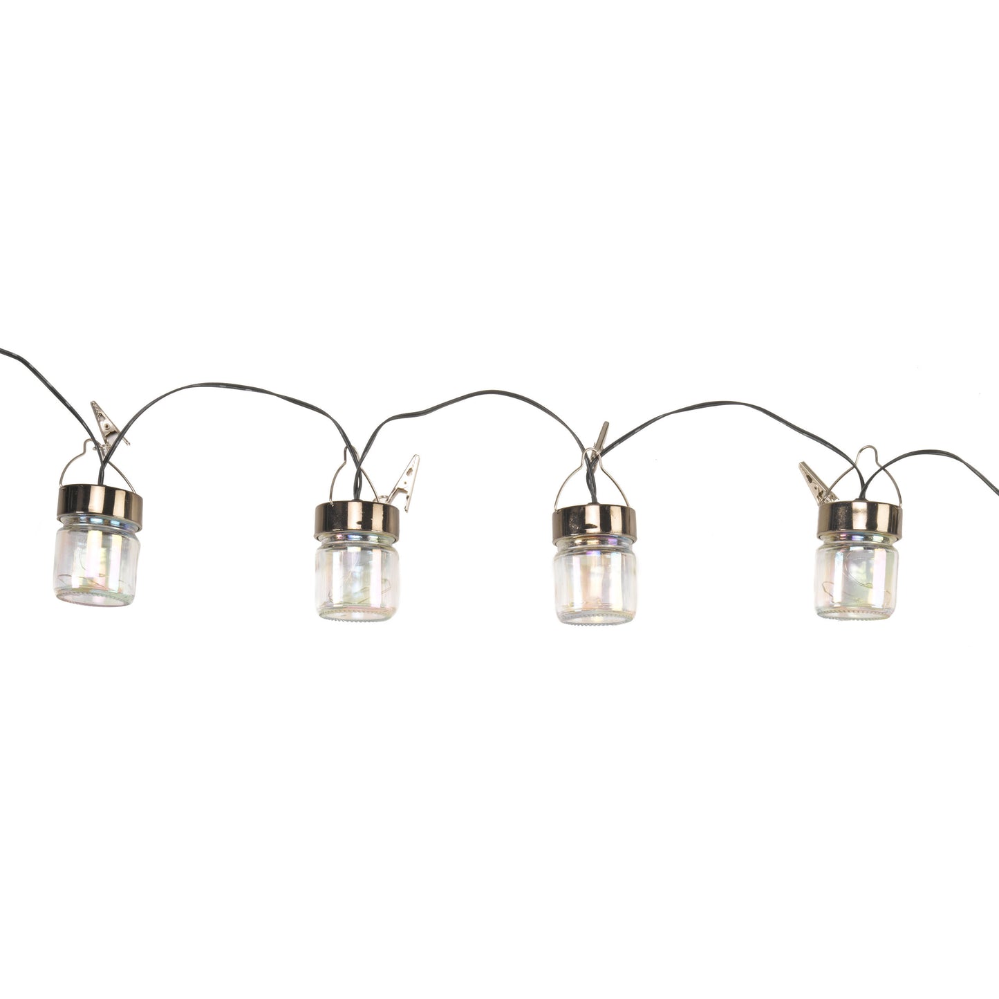 10 Firefly Opal Jars ⸱ solárna svetelná reťaz