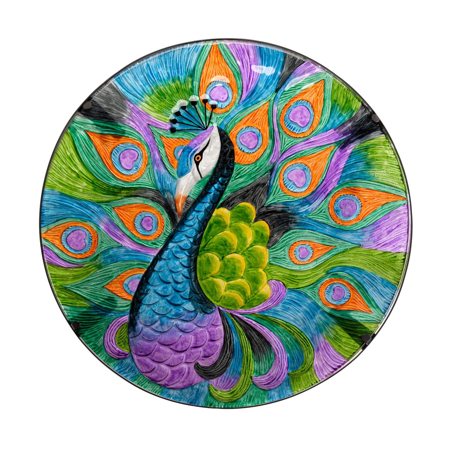 Peacock Table XL ⸱ sklenený záhradný stolík