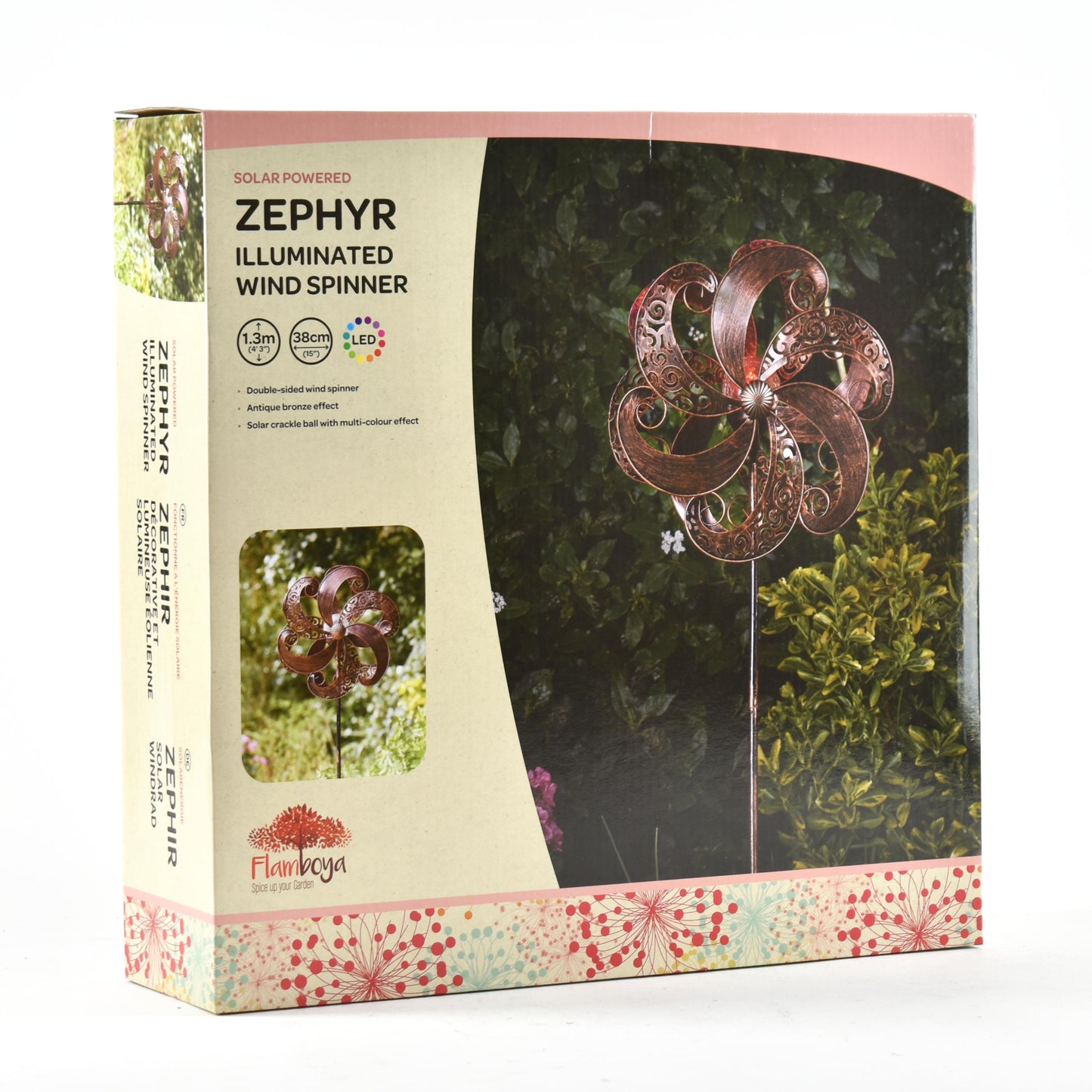 Zephyr ⸱ veterník so solárnym svetlom