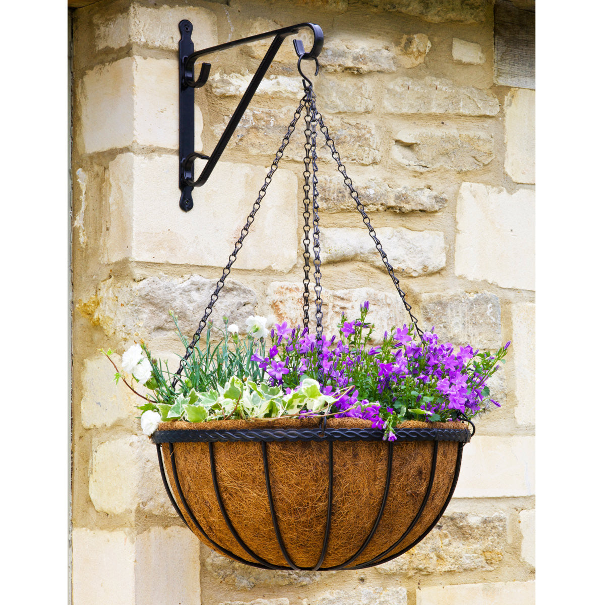 Saxon Basket ⸱ kovový závesný kvetináč