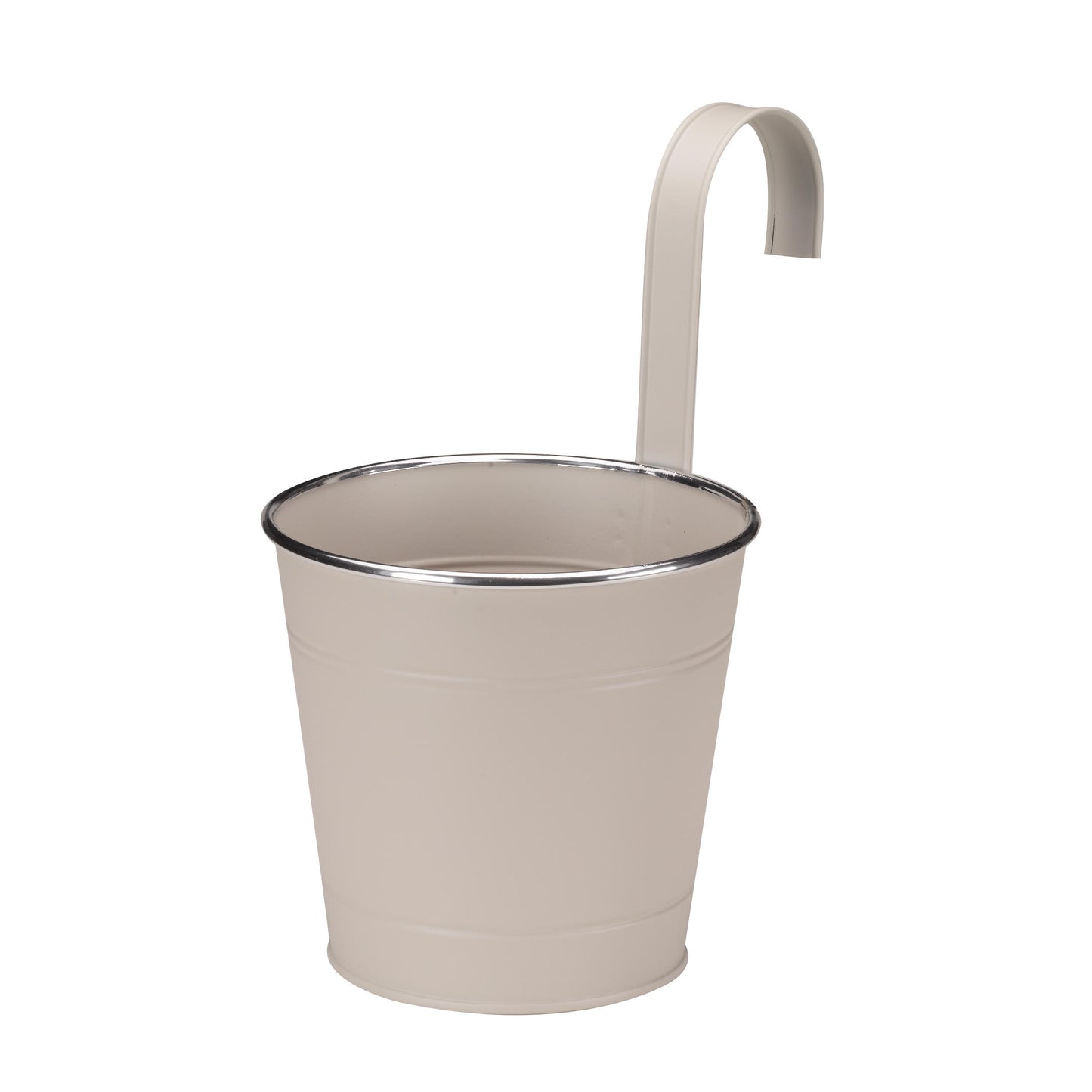 6" Ivory Balcony Pot ⸱ závesný balkónový kvetináč 15cm