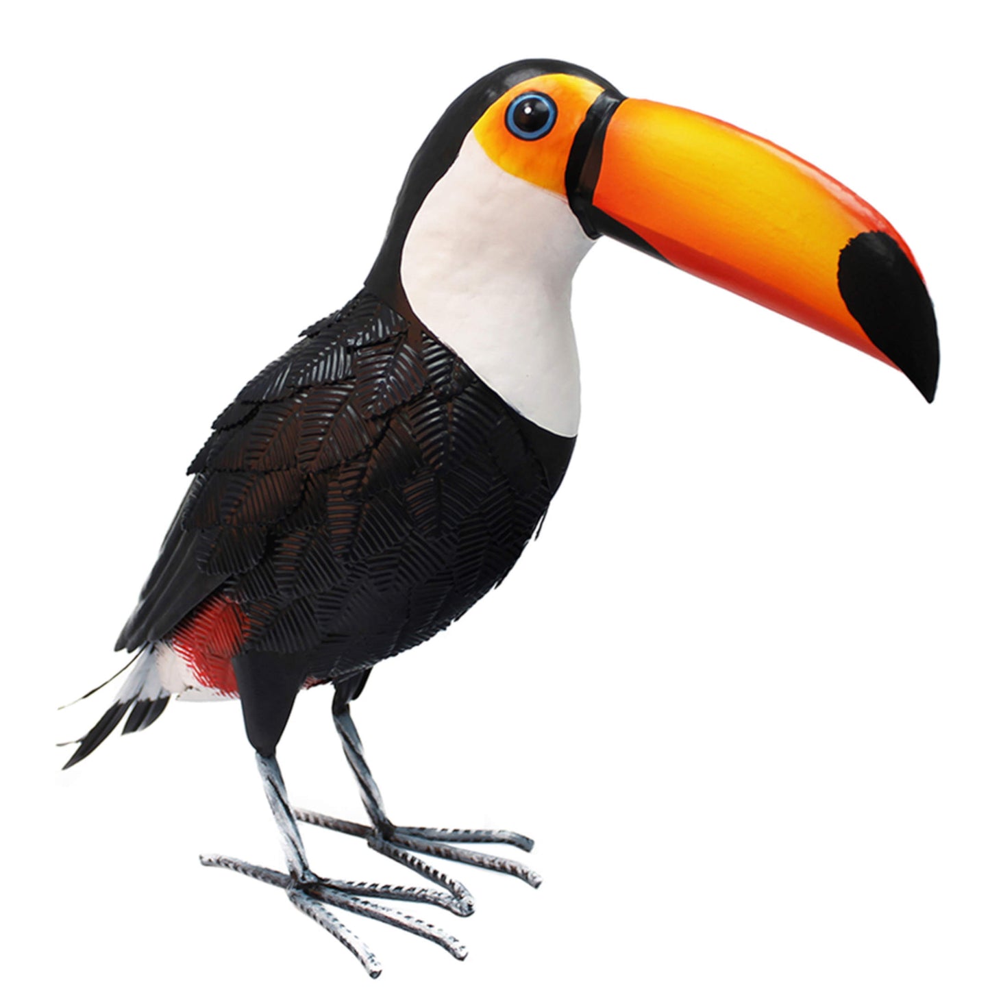 Toucan ⸱ kovová socha tukana