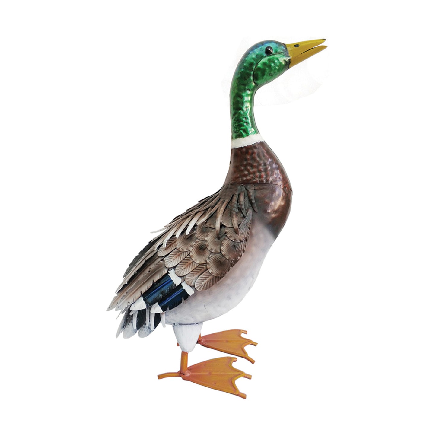 Wild Duck ⸱ kovová socha divého káčera