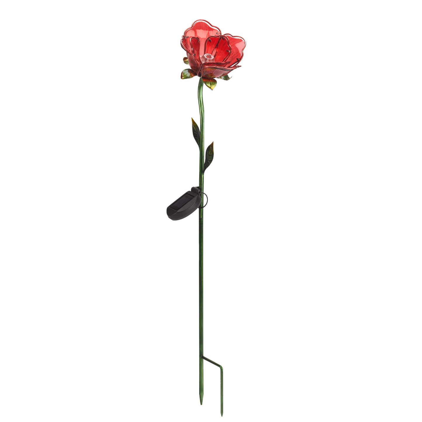Red Rose ⸱ solárny zápich do záhrady