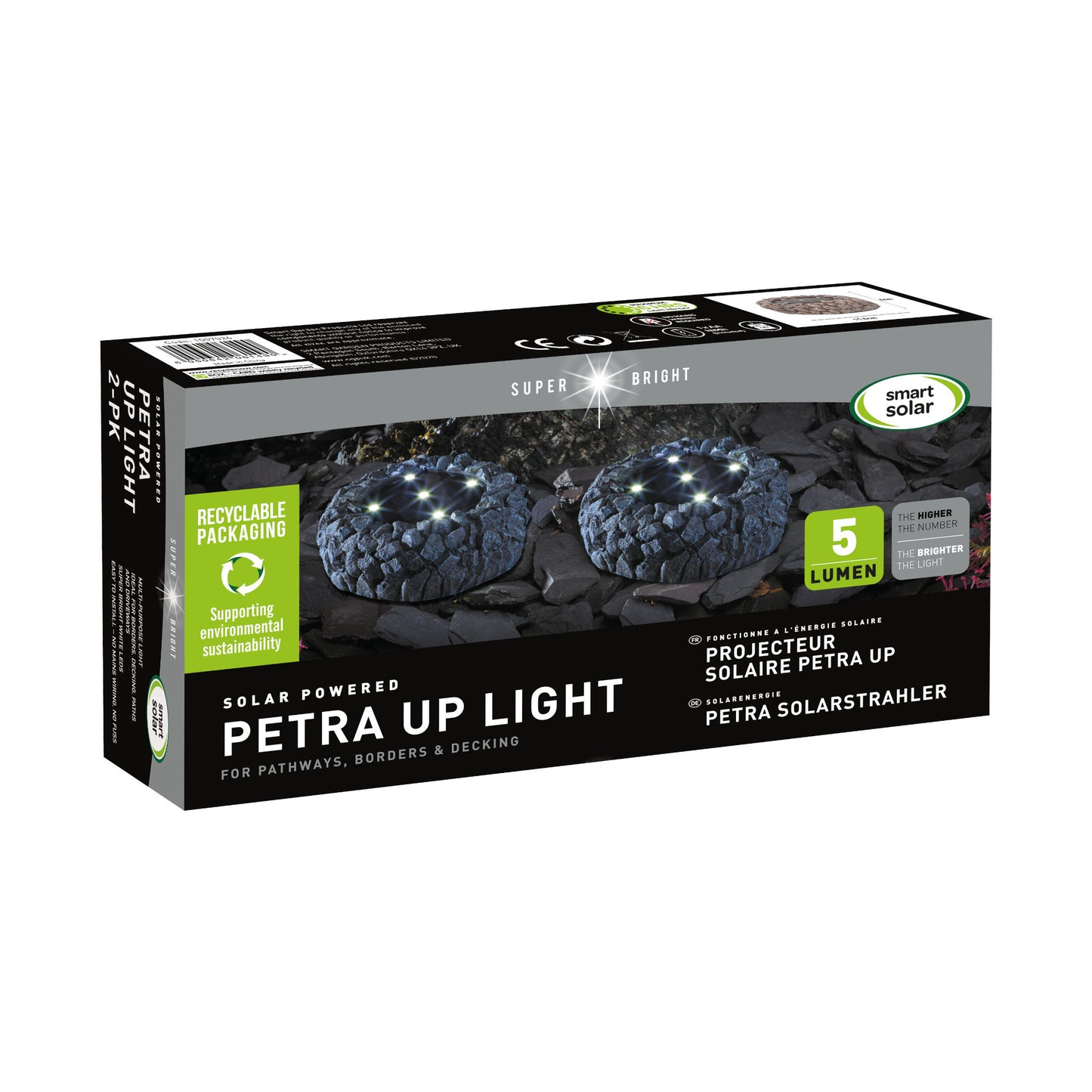 Petra Up Lights ⸱ solárne svietidlá 2ks