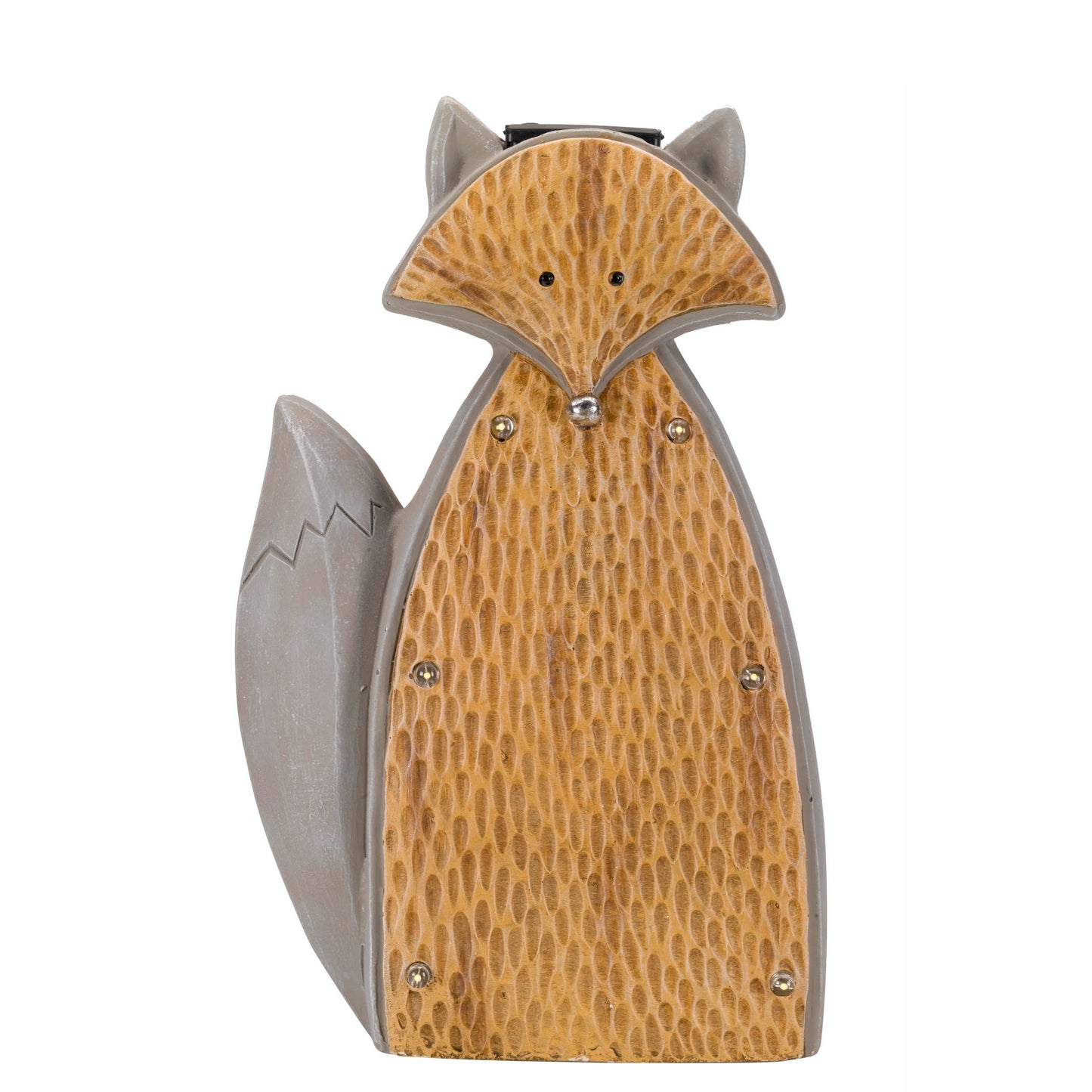 Woodstone Fox ⸱ záhradná figúrka líšky so solárnym svetlom