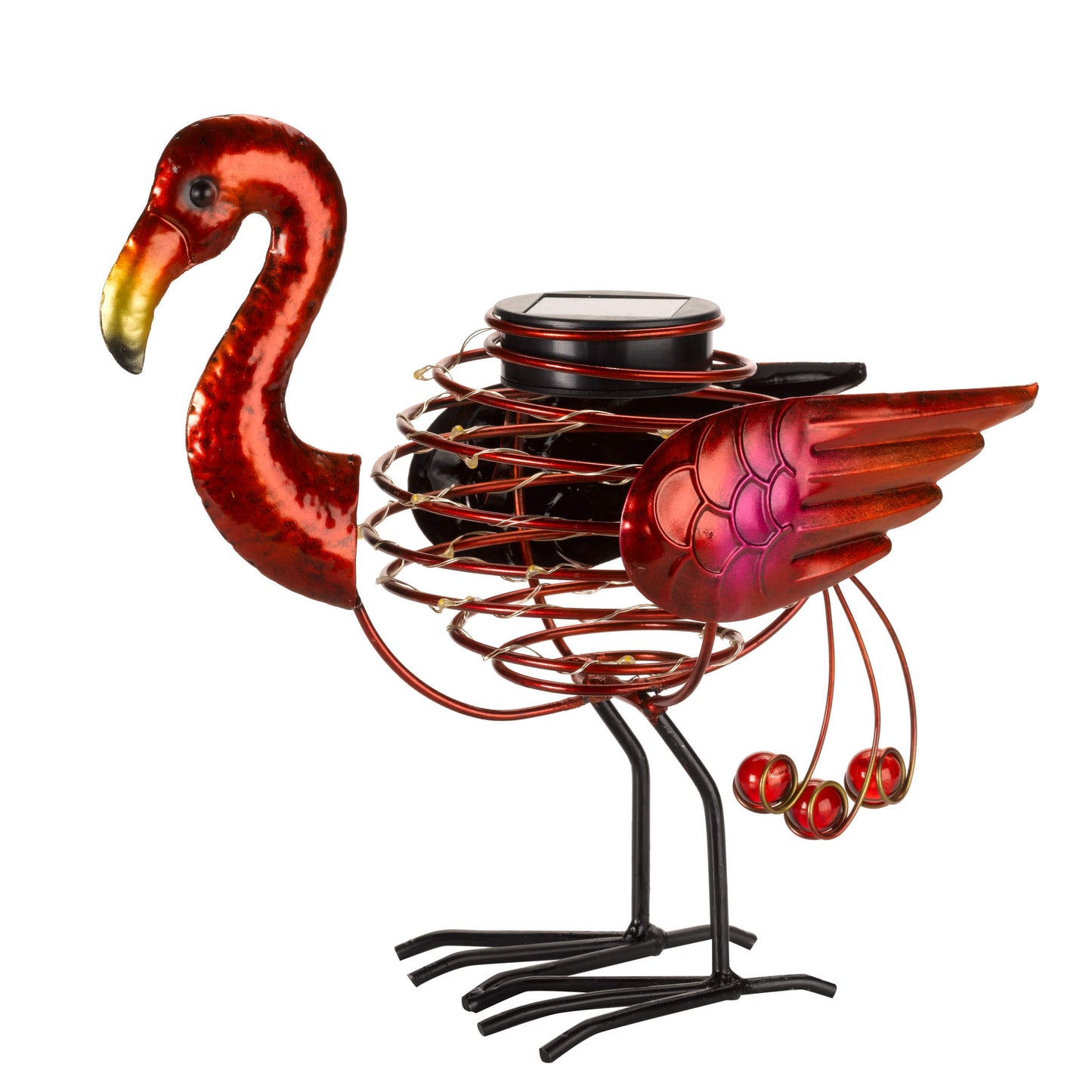 Flamingo Spiralight ⸱ solárna dekorácia do záhrady
