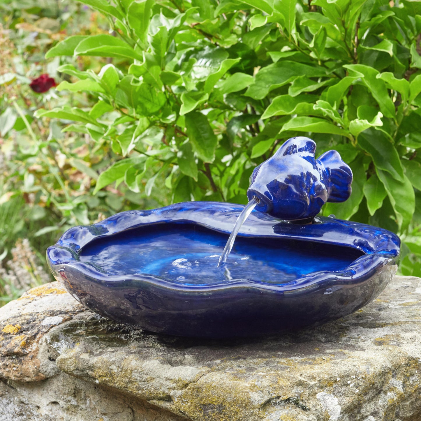 Ceramic Fish ⸱ solárna mini fontánka