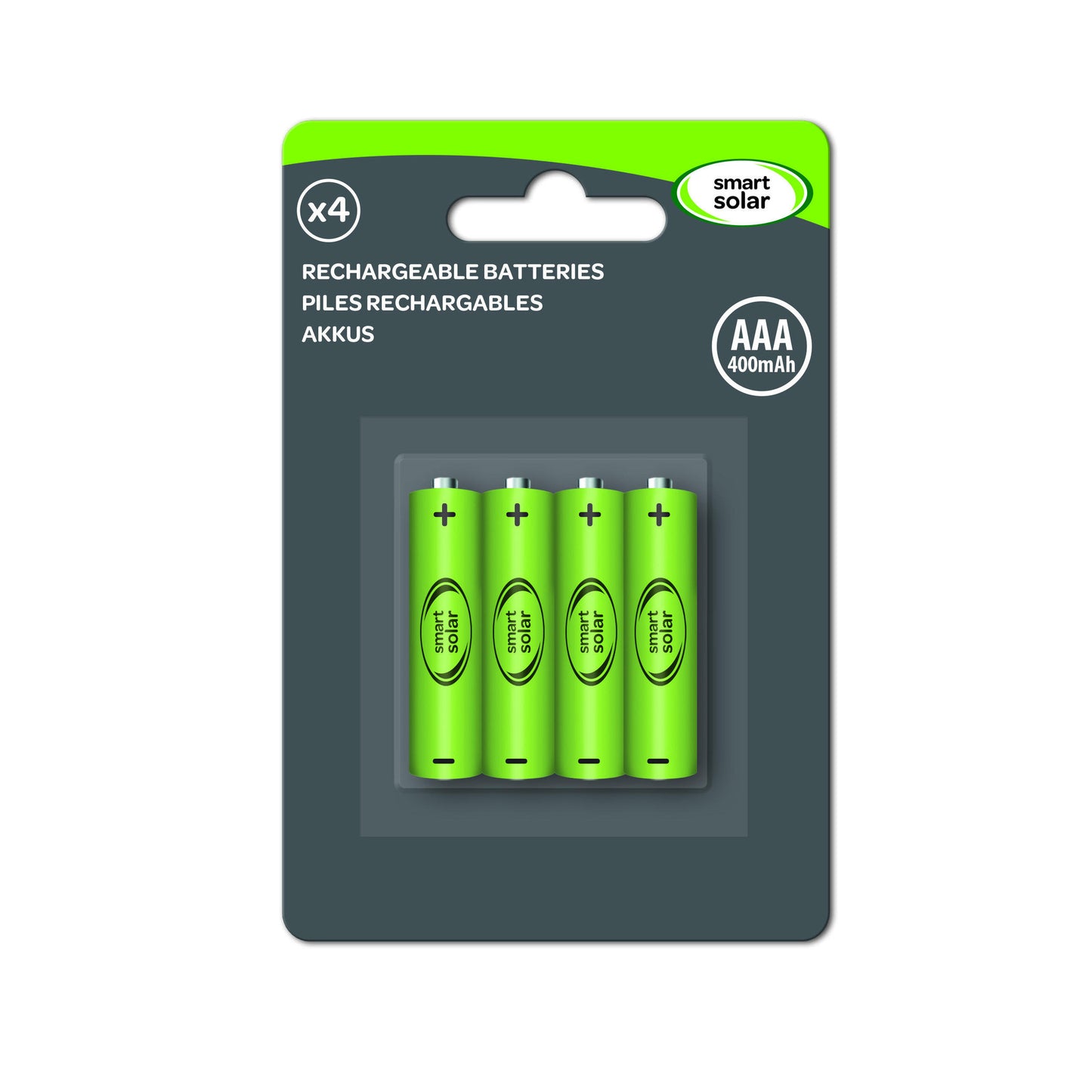 AAA Ni-MH Battery ⸱ nabíjacia batéria do solárnych svietidiel