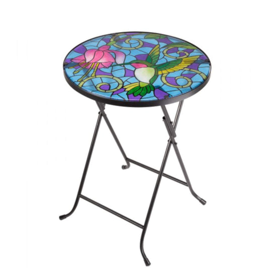 Hummingbird Table ⸱ sklenený záhradný stolík