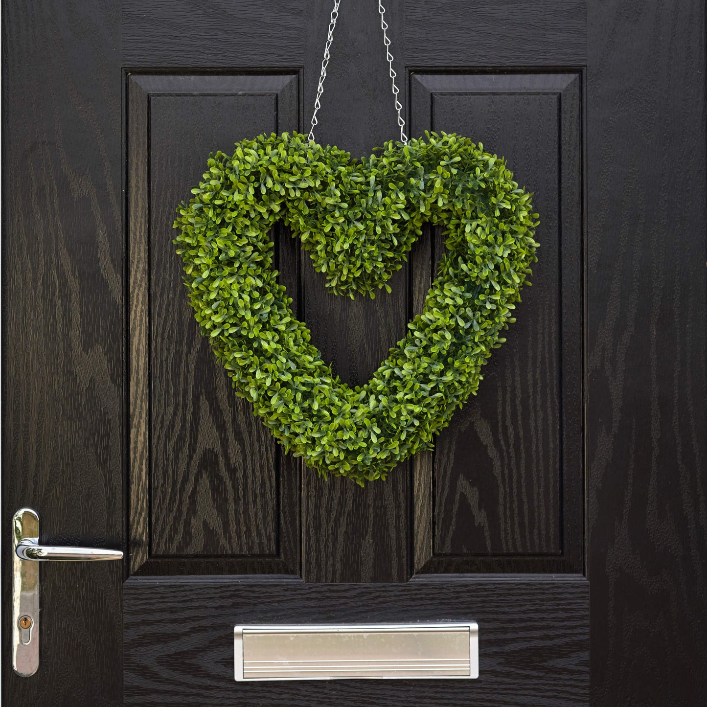 Topiary Boxwood Heart ⸱ závesné srdce z umelého krušpánu