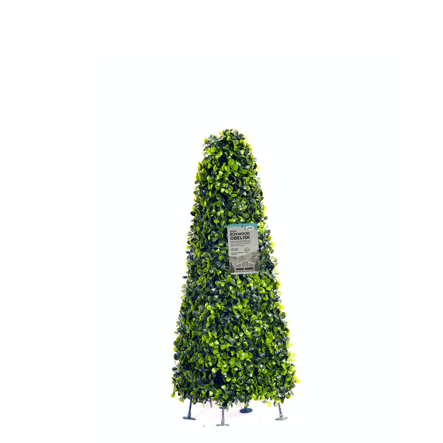 Topiary Obelisk ⸱ tvarovaný obelisk z umelého buxusu