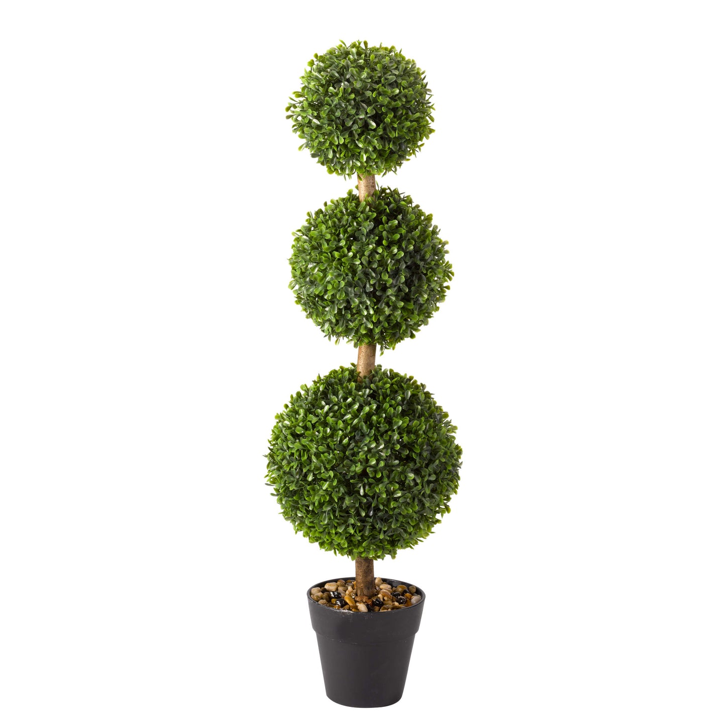 Trio Topiary Tree ⸱ tvarovaný stromček z umelého buxusu