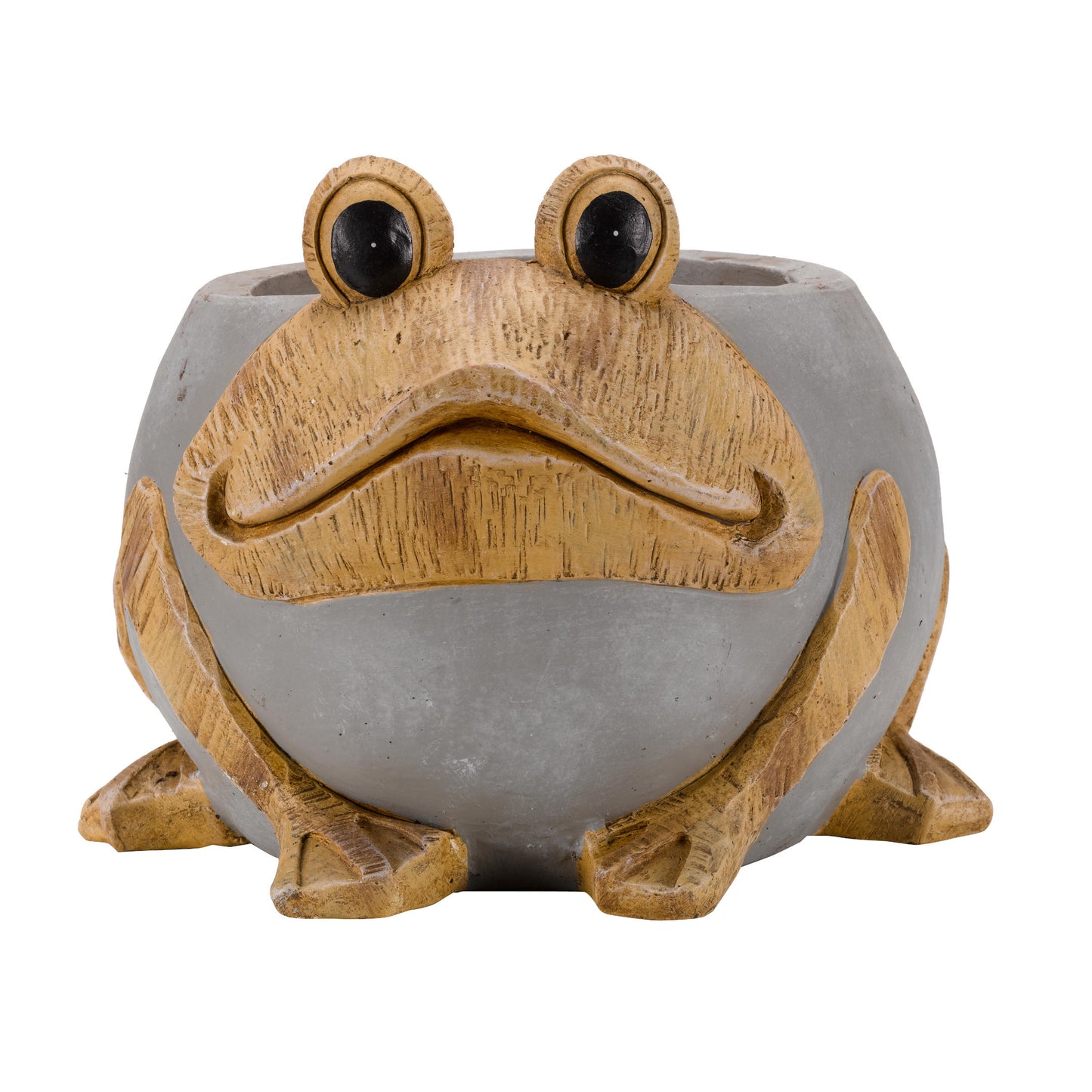 Woodstone Frog Planter ⸱ dekoračný kvetináč