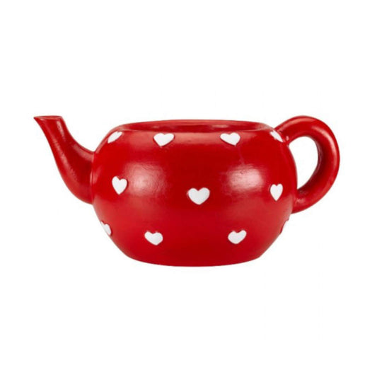 Teapot Heart ⸱ dekoračný kvetináč (čajník)