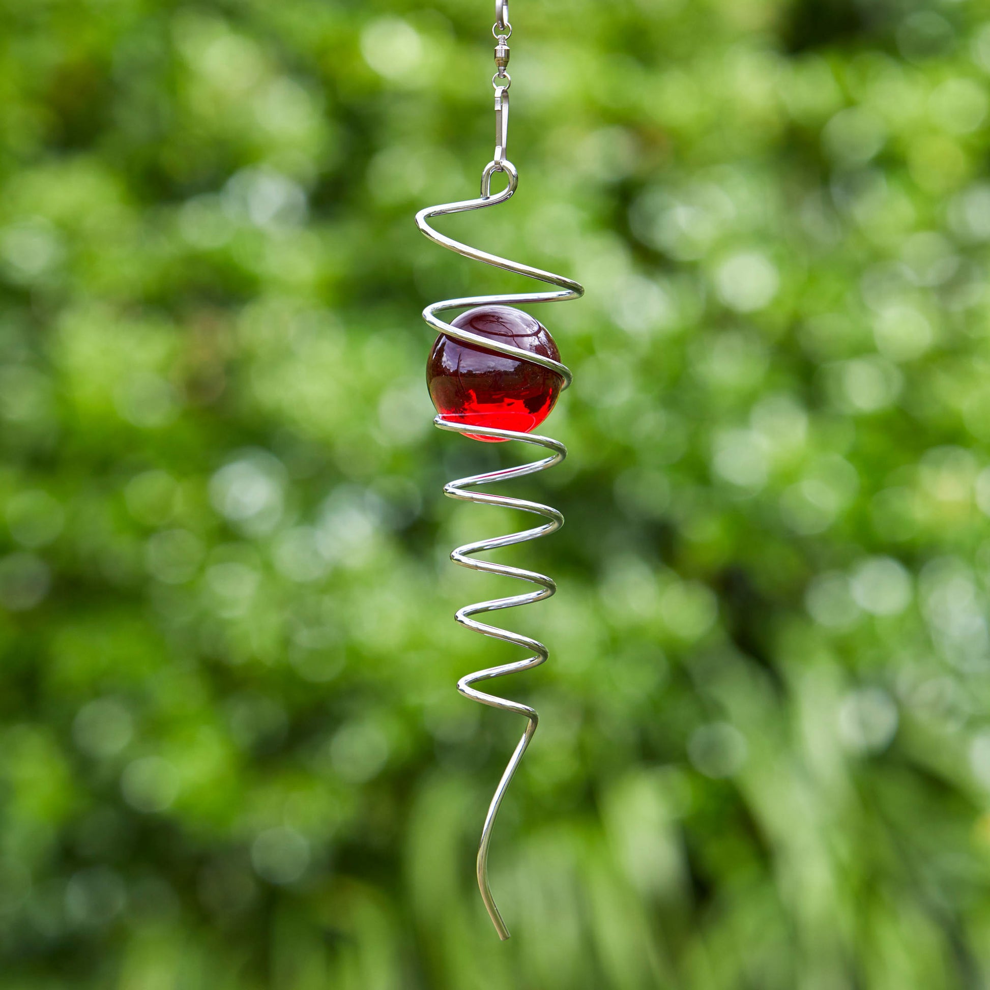 Veterná špirála - red spinning helix od Flamboya