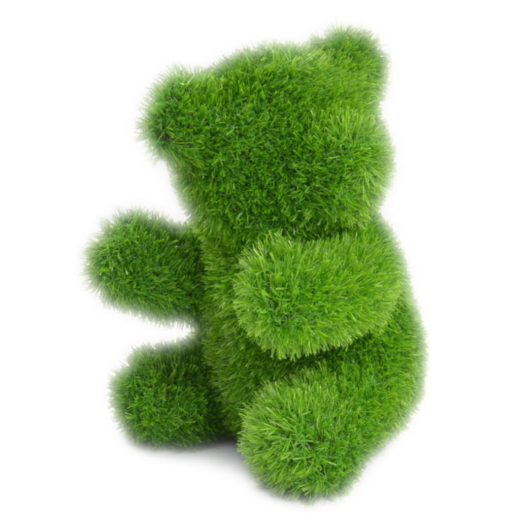 Curious Bear ⸱ figúrka z umelej trávy