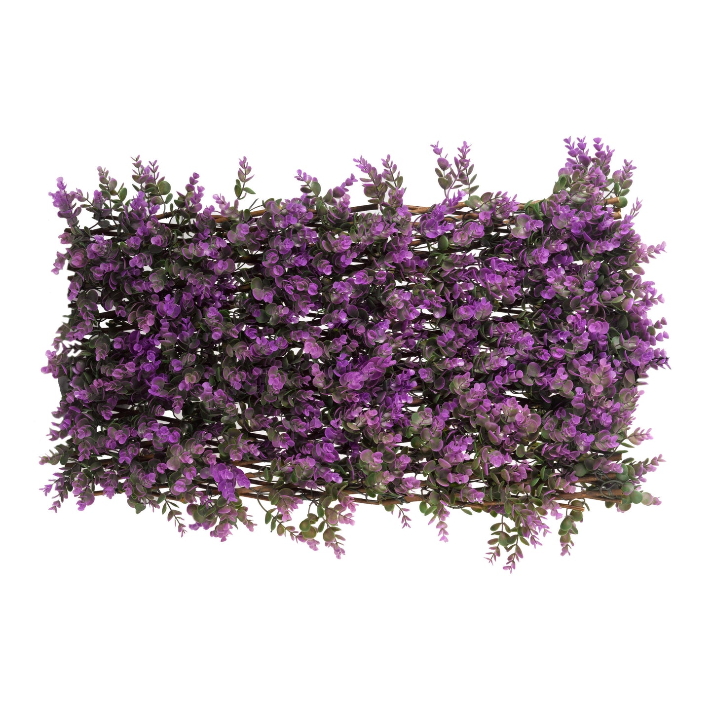 Vivid Violet Trellis ⸱ dekoračná mreža z umelými fialovými kvietkami