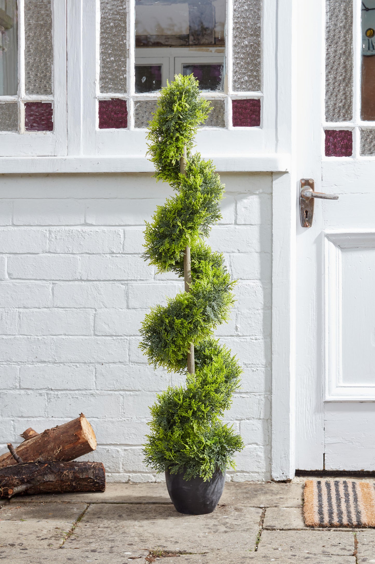 Cypress Topiary Twirl ⸱ tvarovaný umelý stromček
