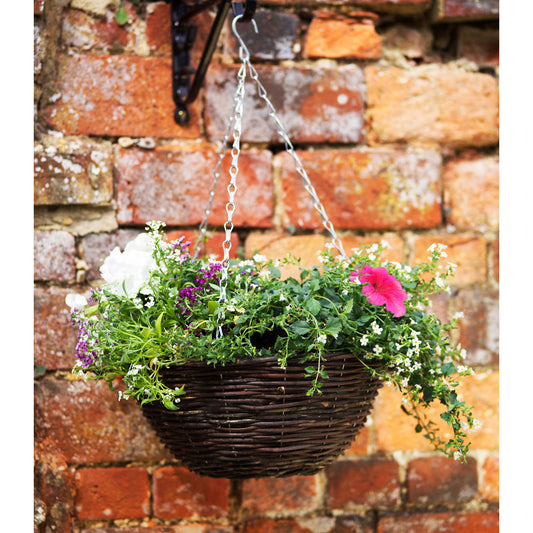 Rattan Basket ⸱ prútený visiaci kvetináč