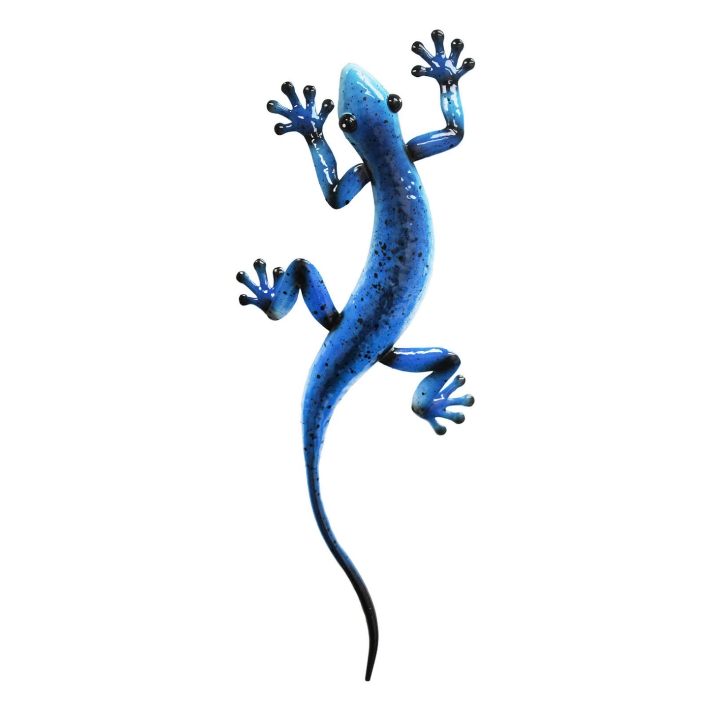 Gecko ⸱ kovová dekorácia na stenu