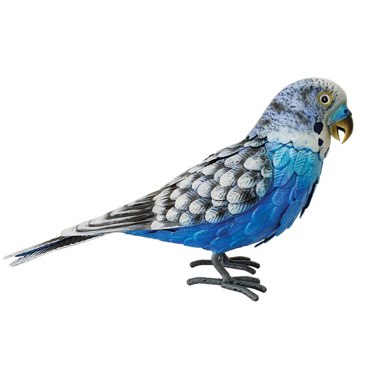 Deluxe Blue Budgie # modrá kovová andulka