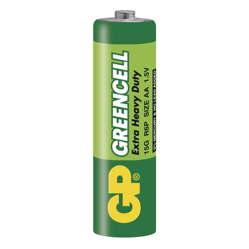 Mikrotužkové batérie GP Greencell R06/AA