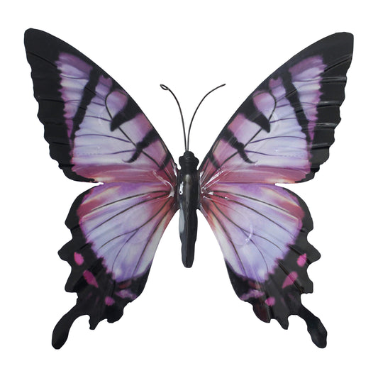 Large Butterfly Pink ⸱ kovový rúžový motýľ