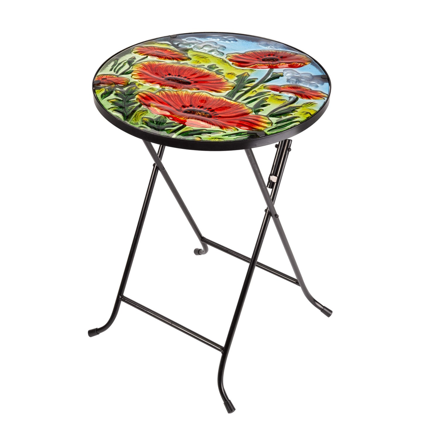 Poppy Table ⸱ sklenený záhradný stolík