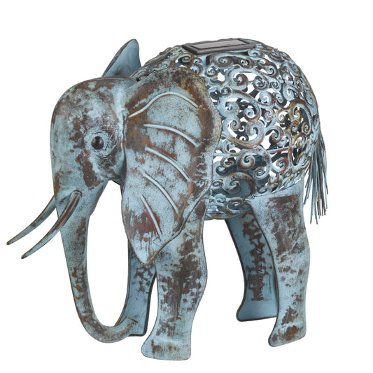 Silhouette Elephant ⸱ solárna dekorácia