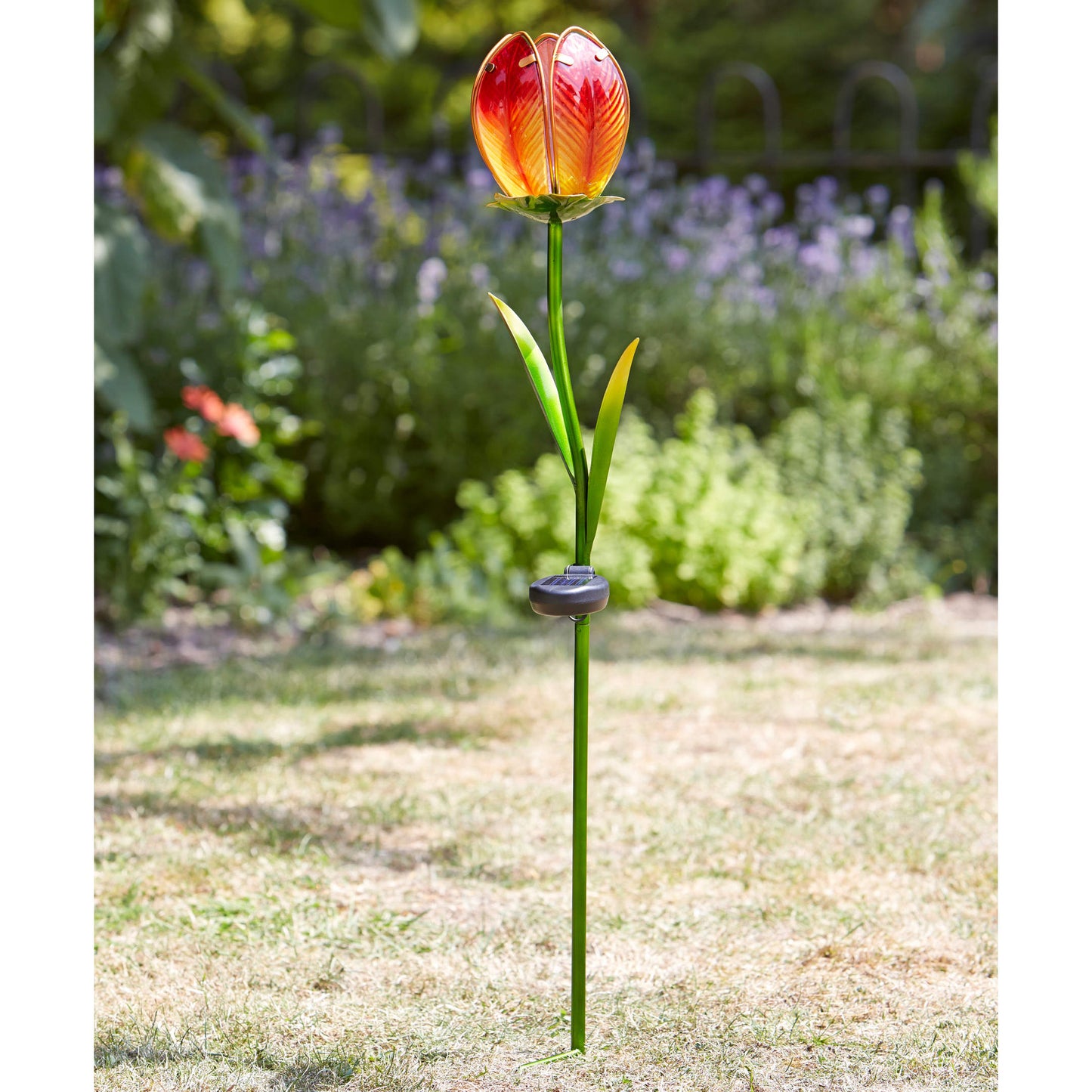 Tulips ⸱ solárny zápich do záhrady (2ks)
